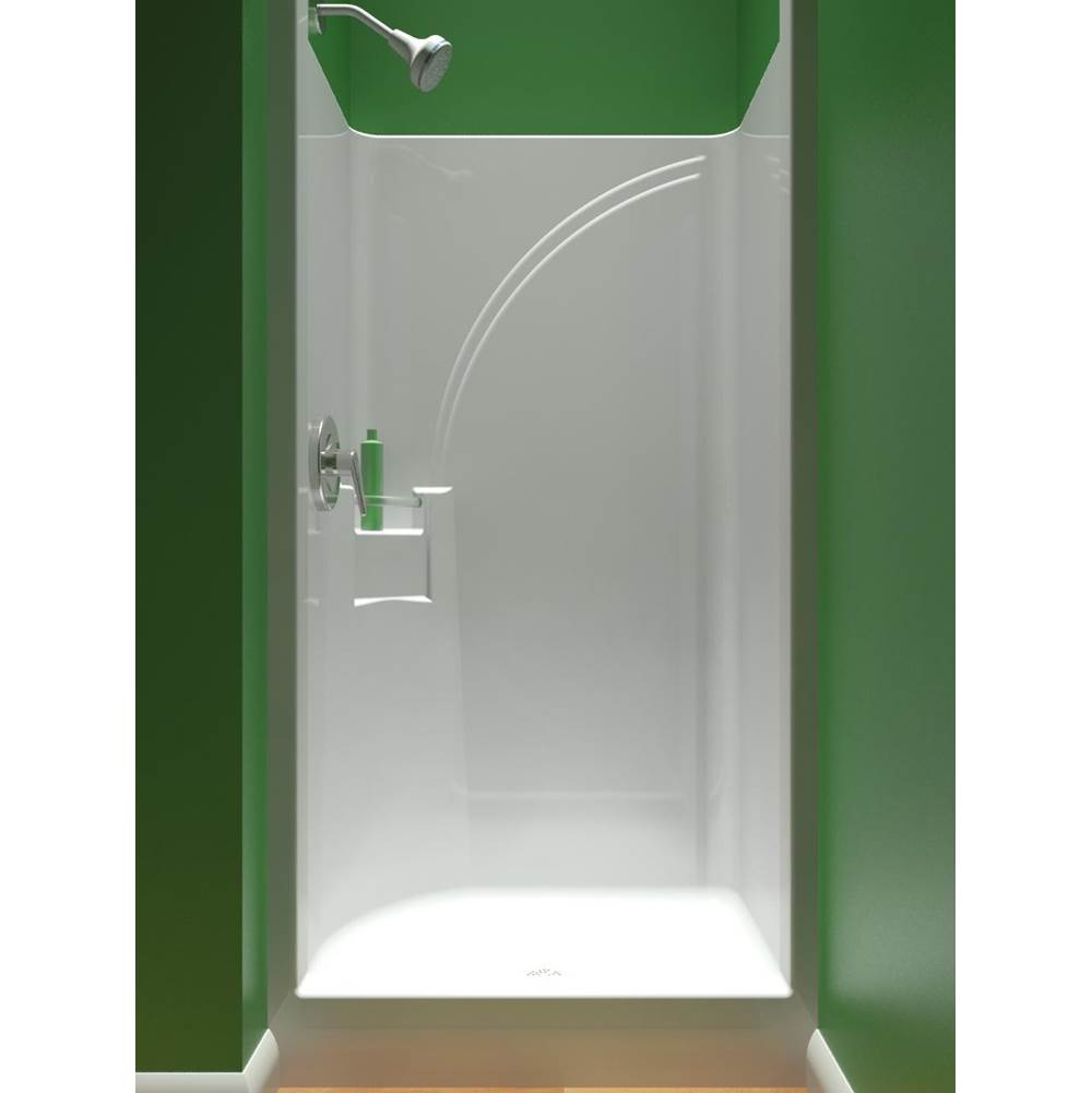 Diamond Tub And Showers 36'' Shower Only 1 Piece Shallow Depth Remodeler